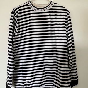 STUSSY mock neck long sleeve